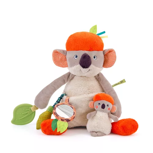 Moulin Roty - Dzsungel - Koko kolala maci készségfejlesztő játék
