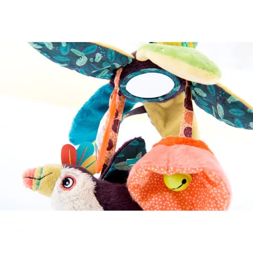 Moulin Roty - Készségfejlesztő babajáték- fellógatható levelek