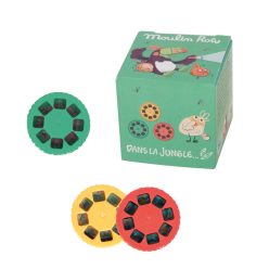   Moulin Roty - Diavetítő lámpa - Dzsungel mesevítő korongok (3 db)