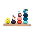 Moulin Roty - Montessori toronyépítő játék - Dzsungel