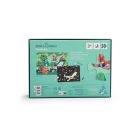 Moulin Roty - Dzsungel - sötétben világító kirakó, foszforeszkáló puzzle - A vízesés (24 db-os)