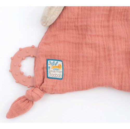 Moulin Roty - A majomkenyérfa alatt - szundikendő díszdobozban - zsiráf