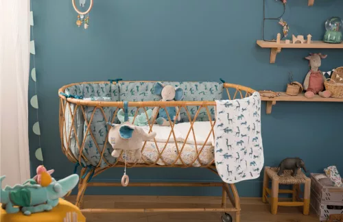 Moulin Roty - A majomkenyérfa alatt - Zenélő elefánt baba