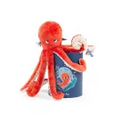 Moulin Roty - Pál polip kalandjai - Pál polip plüss díszdobozban (28 cm)