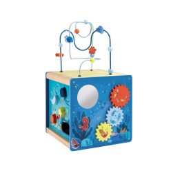   Moulin Roty - Pál polip kalandjai - Készségfejlesztő fa kocka