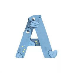 Moulin Roty - ABC - Fa betű - A - kék