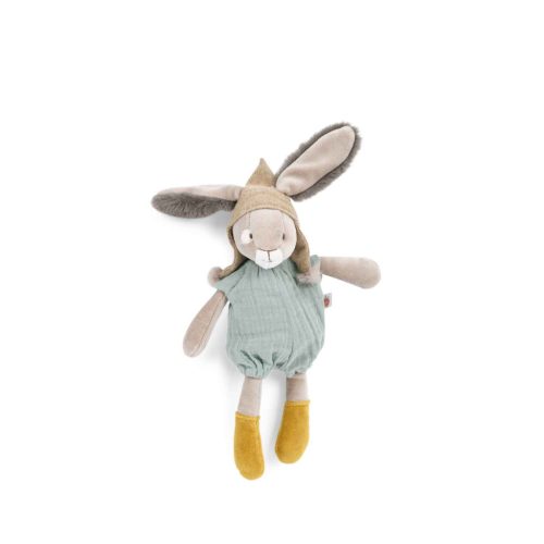 Moulin Roty - A három kisnyuszi - Plüss kis nyuszi - zsálya (30 cm)