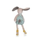 Moulin Roty - A három kisnyuszi - Plüss nyuszi - zsálya (38 cm)