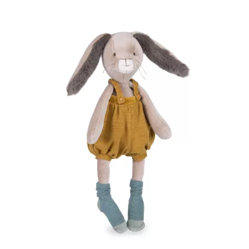 Moulin Roty - A három kisnyuszi - Plüss nyuszi - okker (38 cm)