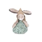 Moulin Roty - A három kisnyuszi - Zenélő nyuszi - okker (23 cm)