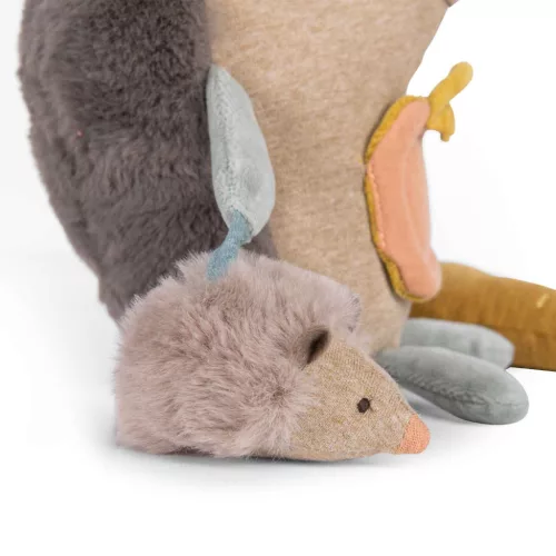 Moulin Roty - A három kisnyuszi - Fellógatható sünis készségfejlesztő