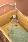 Moulin Roty - A három kisnyuszi - Ágyrácsvédő babaágyba - okker