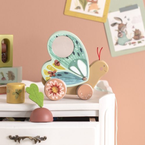 Moulin Roty - A három kisnyuszi - Húzható pillangó