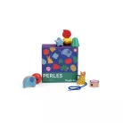 Moulin Roty - Kicsikék - Fa fűzős játék