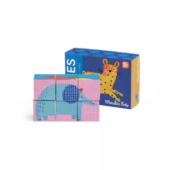 Moulin Roty - Kicsikék - Kockakirakó (6 db-os)