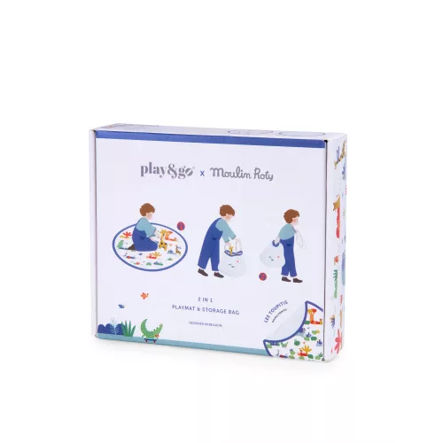 Moulin Roty - Kicsikék - Játszószőnyeg / játéktároló zsák