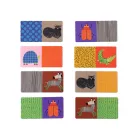Moulin Roty - Kicsikék - Domino - motívumok