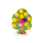 Moulin Roty - Kicsikék - 4 db-os pompom-kép készítő szett - Évszakok