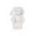 Moulin Roty - Artur és Lujzi - Plüss nyuszi - krémfehér - 38 cm -OEKO-TEX