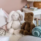 Moulin Roty - Artur és Lujzi - Plüss maci - barna - 38 cm - OEKO-TEX