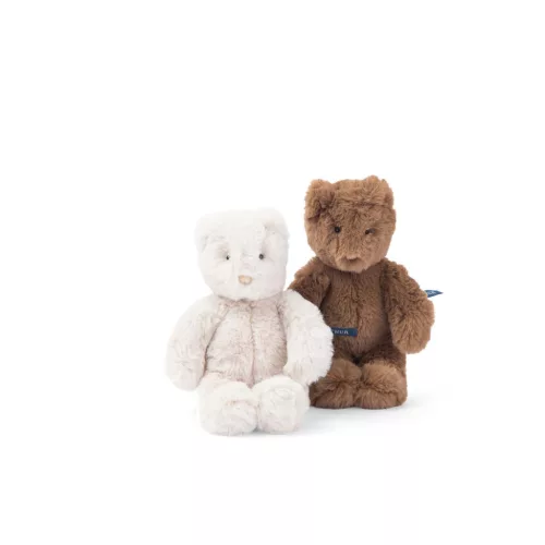 Moulin Roty - Artur és Lujzi - Plüss maci - krémfehér - 22 cm