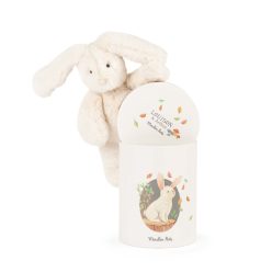   Moulin Roty - Artúr és Lujzi - Lujzi plüss nyuszi díszdobozban (28 cm)