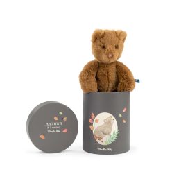   Moulin Roty - Artúr és Lujzi - Artúr plüss maci díszdobozban (28 cm)