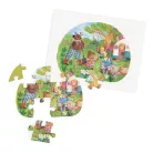 Moulin Roty - Aprócskák - Mini puzzle - kirakó (4x12 db-os) - Egy szép nap