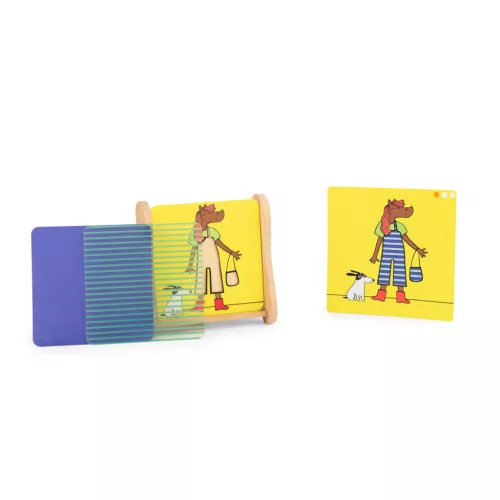 Moulin Roty - Móka - Mix & match - készségfejlesztő logikai játék