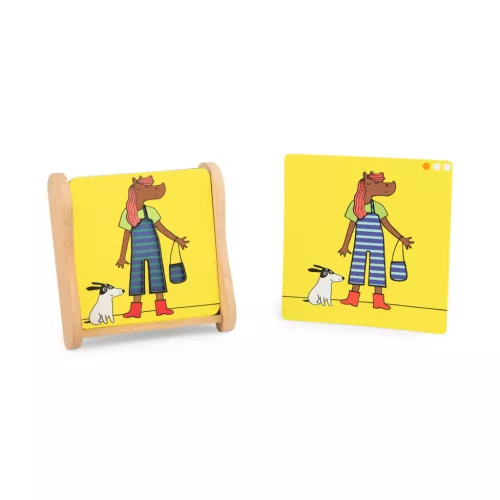 Moulin Roty - Móka - Mix & match - készségfejlesztő logikai játék