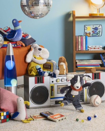 Moulin Roty - Pamacs és Pamut - Pamut kutya plüss  (37 cm)