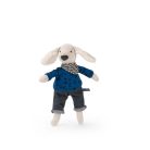 Moulin Roty - Pamacs és Pamut - Pamut kutya plüss díszdobozban  (30 cm)