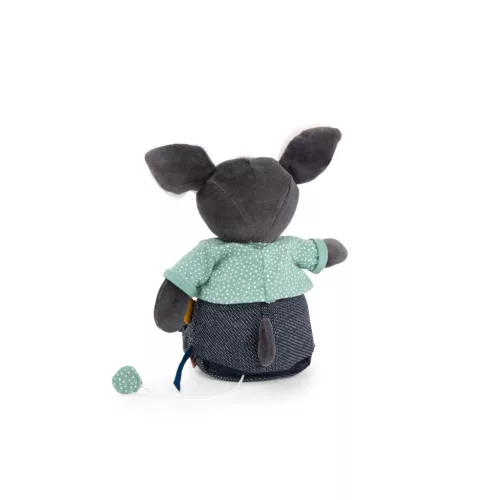 Moulin Roty - Pamacs és Pamut - Pamacs zenélő plüss kutya (27 cm)