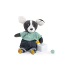 Moulin Roty - Pamacs és Pamut - Pamacs zenélő plüss kutya (27 cm)