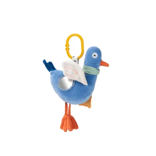 Moulin Roty - Pamacs és Pamut - Fellógatható, készségfejlesztő Misi galamb (33 cm)