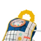 Moulin Roty - Pamacs és Pamut - Készségfejlesztő, fogalkoztató kis plüss rádió (16 cm)