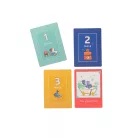 Moulin Roty - Pamacs és Pamut - Az első 12 hónap - Babakártya, mérföldkőkártya (30 kártya)