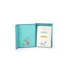 Moulin Roty - Pamacs és Pamut - Az első 12 hónap - Babakártya, mérföldkőkártya (30 kártya) - olasz