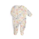 Moulin Roty - Pamacs és Pamut - Velúr pizsama - rugdalózó (12 hónapos)