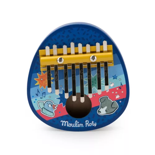 Moulin Roty - Pamacs és Pamut - Játékhangszer -Kalimba