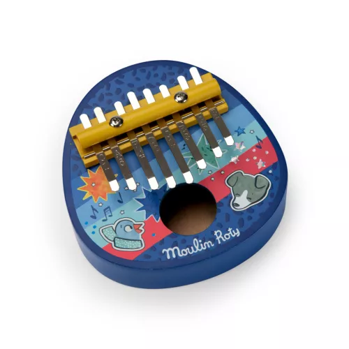 Moulin Roty - Pamacs és Pamut - Játékhangszer -Kalimba