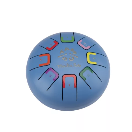 Moulin Roty - Pamacs és Pamut - Nyelves dob, handpan - kicsi (15 cm)