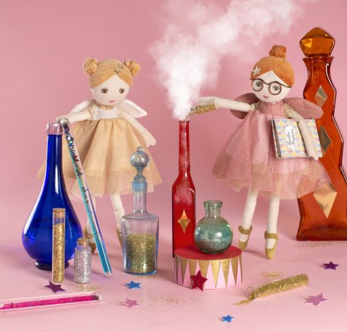 Moulin Roty - Tündérek - Vivien tündérke - rózsaszín (39 cm)