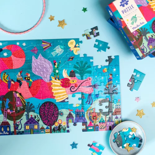 Moulin Roty - Csillaghullás - Puzzle - kirakó - Csillagfesztivál - 1000 db
