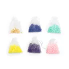 Moulin Roty - Csillaghullás - Pompom-kép készítő készlet, falidísz