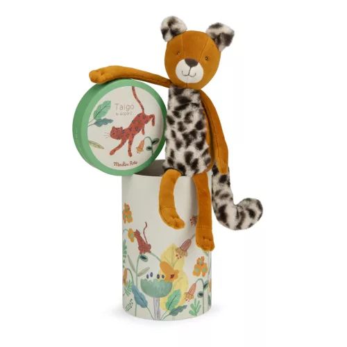 Moulin Roty - Az esőerdőben - Leopárdos plüss - Taigo