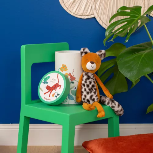 Moulin Roty - Az esőerdőben - Leopárdos plüss - Taigo