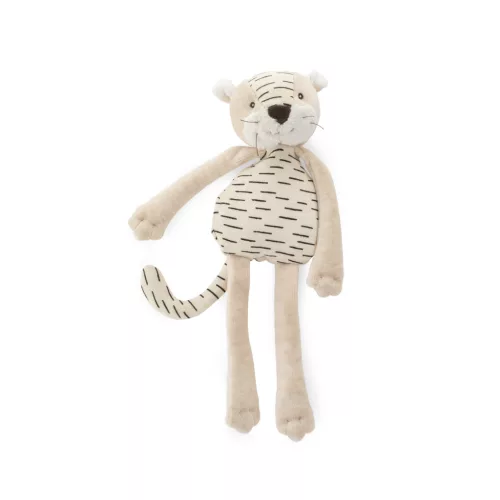 Moulin Roty - Az esőerdőben - Tigris plüss csörgő - Baboo