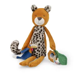   Moulin Roty - Az esőerdőben - Nagy leopárd készségfejlesztő játék - Taigo 