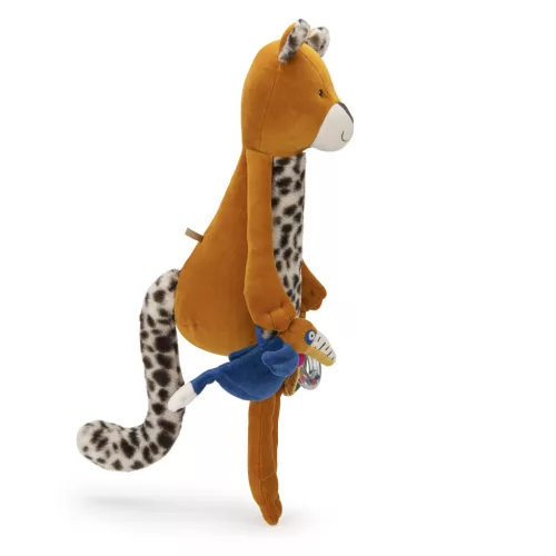 Moulin Roty - Az esőerdőben - Nagy leopárd készségfejlesztő játék - Taigo 